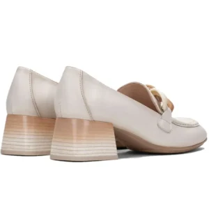 HISPANITAS Etna HV232482 Crema Mocasín adorno mujer
