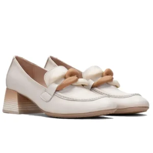 HISPANITAS Etna HV232482 Crema Mocasín adorno mujer