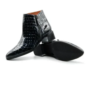 HISPANITAS HI99114 AZUL BOTIN CHAROL LISO
