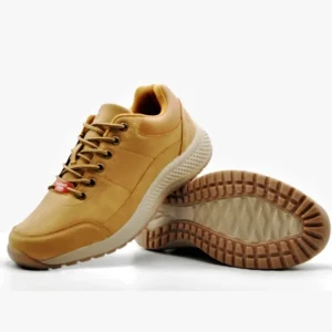 JHAYBER ZA52332 Yema y verde. Zapato sport cordones hombre