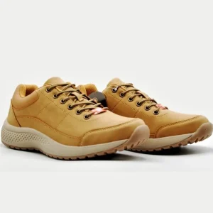 JHAYBER ZA52332 Yema y verde. Zapato sport cordones hombre