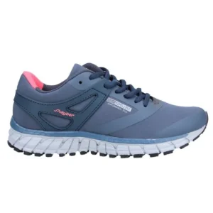 JHAYBER ZS 52239 Negro y azul. Deportiva cordones impermeable mujer