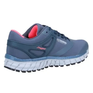 JHAYBER ZS 52239 Negro y azul. Deportiva cordones impermeable mujer