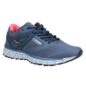 JHAYBER ZS 52239 Negro y azul. Deportiva cordones impermeable mujer