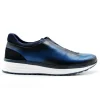 KEEP HONEST by Angel Infantes 23016C Azul y Cuero Zapato casual elásticos hombre