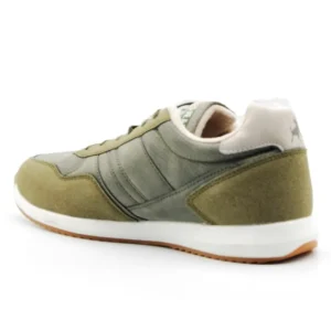 LOIS 64167 Azul y cuero Deportivo cordones hombre
