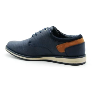 LOIS 84921 azul y gris. Blucher sport - Tienda Online - zapatosdublin.es