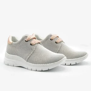 NATURE 4326 Deportivo Maya. Blanco y Dorado - Tienda Online - zapatosdublin.es