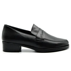 NATURE 4349 Negro. Mocasín banda antifaz mujer - Tienda Online -