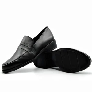 NATURE 4349 Negro. Mocasín banda antifaz mujer - Tienda Online -