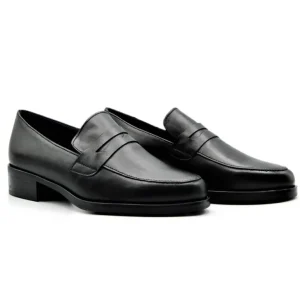 NATURE 4349 Negro. Mocasín banda antifaz mujer - Tienda Online -