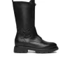 NERO GIARDINI 17653D Negro Media bota plana mujer