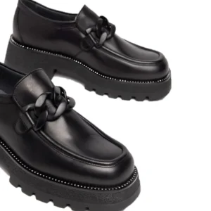 NERO GIARDINI I205940D Negro Mocasín adorno mujer