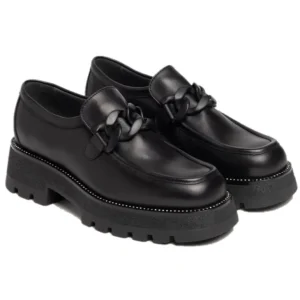 NERO GIARDINI I205940D Negro Mocasín adorno mujer