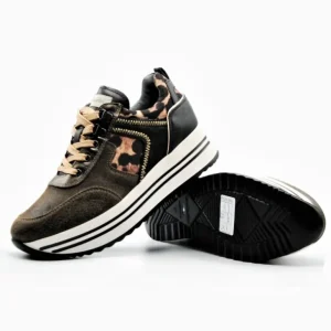 NEROGIARDINI 1013291D-510 Kaki. Deportiva casual mujer - Tienda online -