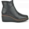 PAULA URBAN 10-1142 Marrón y Negro Botín cuña mujer
