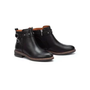 PIKOLINOS Aldaya W8J-8571 negro Botín plano mujer
