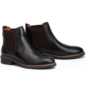 PIKOLINOS Aldaya W8J-8751C1 Negro Botín plano elásticos