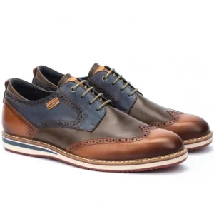 PIKOLINOS Avila M1T-4191C1 Brandy Zapato picado cordones Hombre
