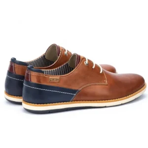 PIKOLINOS Jucar M4E-4104C1 Azul y Brandy Zapato cordón hombre