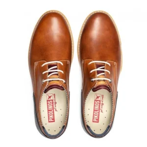 PIKOLINOS Jucar M4E-4104C1 Azul y Brandy Zapato cordón hombre