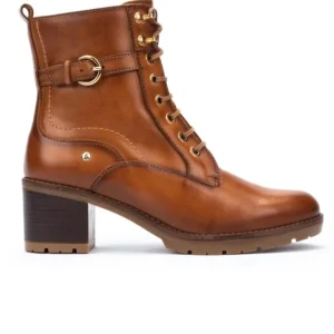 PIKOLINOS Llanes W7H-5510 Brandy Botín cordones tacón