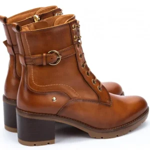 PIKOLINOS Llanes W7H-5510 Brandy Botín cordones tacón