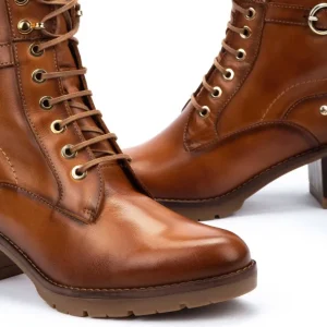 PIKOLINOS Llanes W7H-5510 Brandy Botín cordones tacón