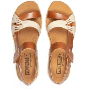 PIKOLINOS Palma W4N-0968 Verde y marfil Sandalia sport mujer