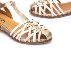 PIKOLINOS Talavera W3D-0665CLC1 Champagne Sandalia plana tiras mujer