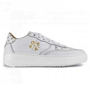POPA Efeuno DS51502001 Blanco Deportivo plataforma cordones mujer