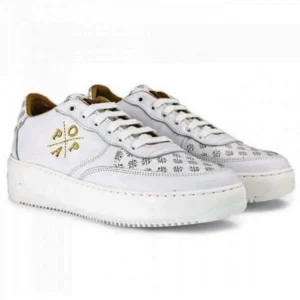 POPA Efeuno DS51502001 Blanco Deportivo plataforma cordones mujer