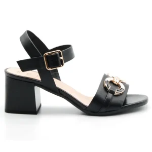 REPO 30283-E3 Negro Sandalia vestir tacón ancho mujer