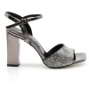 REPO 42608-E3 Plata Sandalia de vestir mujer