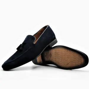 SERGIO SERRANO 9616 Azul. Mocasin borlas Hombre - Tienda Online -