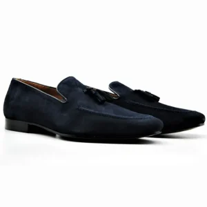 SERGIO SERRANO 9616 Azul. Mocasin borlas Hombre - Tienda Online -
