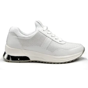 TAMARIS 23777 24 Blanco y Taupe. Deportivo Casual