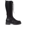 TAMARIS 25607 Negro. Bota alta militar mujer - Tienda Online -