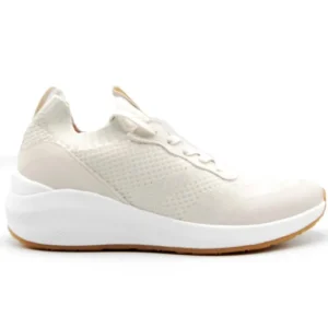 TAMARIS 23758 nude dorado. Deportiva casual cordones mujer