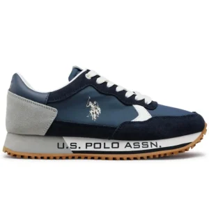 U.S. POLO CLEEF003 Azul Deportivo cordones hombre