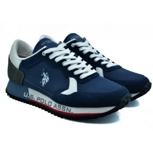 U.S. POLO CLEEF001A Azul Deportivo cordones Hombre