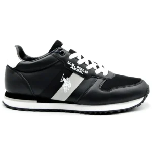 U.S. POLO XIRIO003A Negro Deportivo cordones hombre