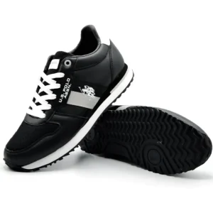U.S. POLO XIRIO003A Negro Deportivo cordones hombre