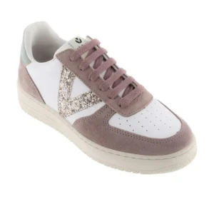 VICTORIA 1129112 Lavanda Deportivo serraje cordones mujer