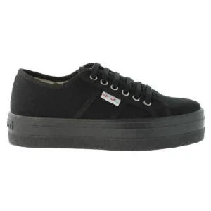 VICTORIA Barcelona 09201 Negro Plataforma lona - Tienda Online -