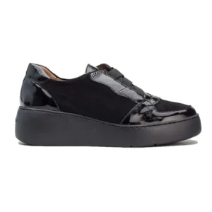 WONDERS A8333 AZUL Y BURDEOS CASUAL ELASTICOS