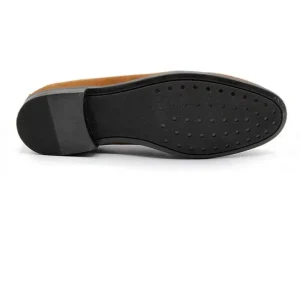 zapato mocasin en ante con borlas de sergio serrano 10408